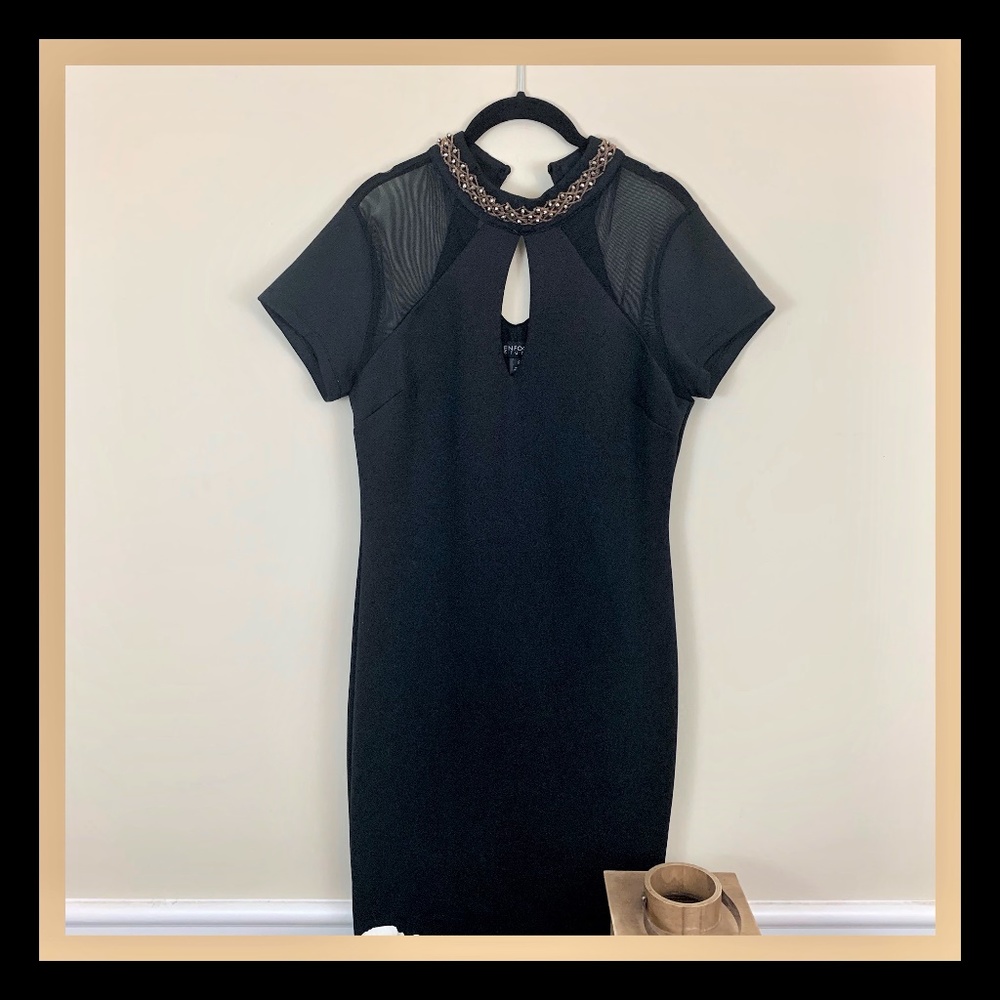 3 for $20 🛒 EN FOCUS STUDIO Beaded Accent Dress